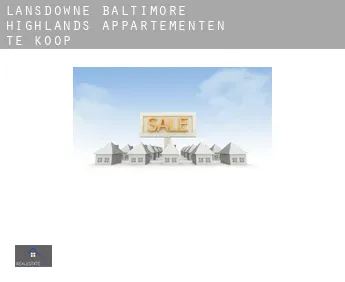 Lansdowne-Baltimore Highlands  appartementen te koop