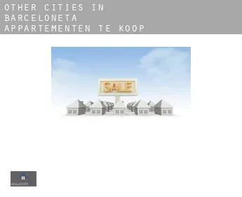 Other cities in Barceloneta  appartementen te koop