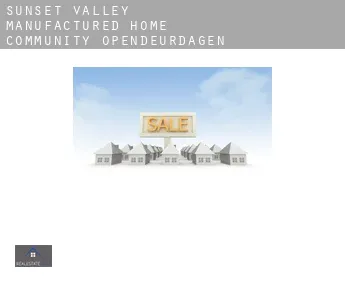 Sunset Valley Manufactured Home Community  opendeurdagen