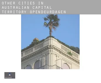 Other cities in Australian Capital Territory  opendeurdagen