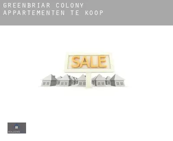 Greenbriar Colony  appartementen te koop