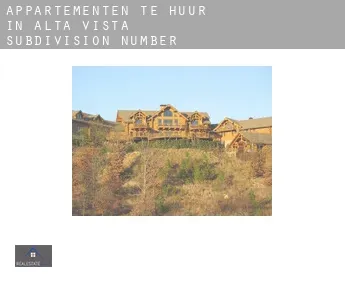 Appartementen te huur in  Alta Vista Subdivision Number 1