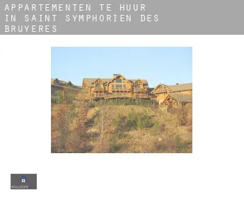 Appartementen te huur in  Saint-Symphorien-des-Bruyères