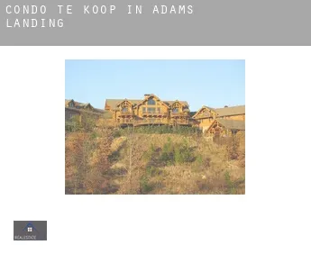 Condo te koop in  Adams Landing