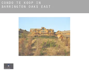 Condo te koop in  Barrington Oaks East