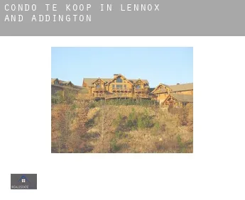 Condo te koop in  Lennox and Addington