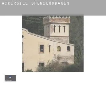 Ackergill  opendeurdagen