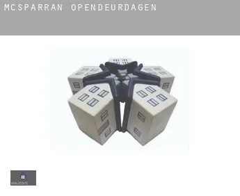 McSparran  opendeurdagen