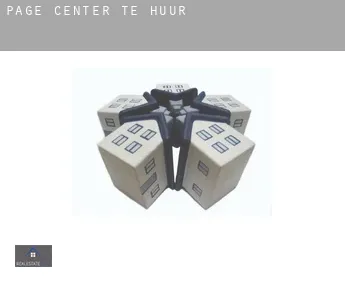 Page Center  te huur