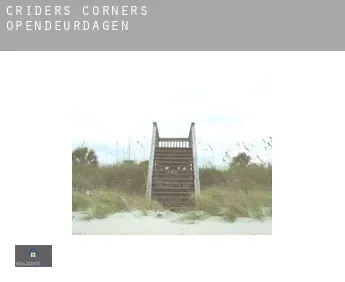 Criders Corners  opendeurdagen