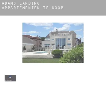 Adams Landing  appartementen te koop