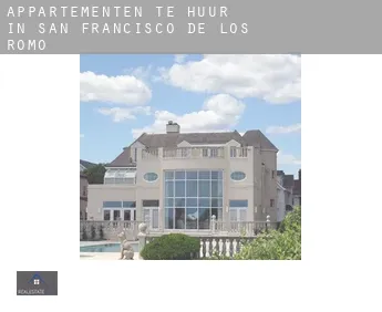 Appartementen te huur in  San Francisco de los Romo