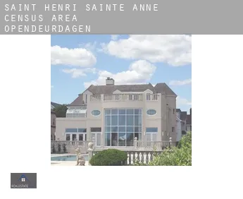 Saint-Henri-Sainte-Anne (census area)  opendeurdagen