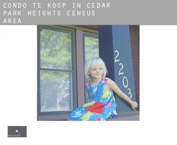 Condo te koop in  Cedar Park Heights (census area)
