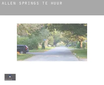 Allen Springs  te huur