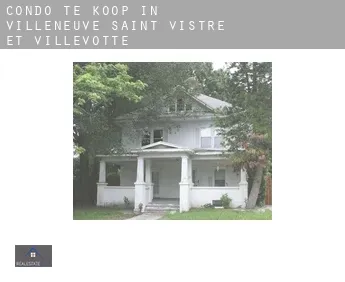 Condo te koop in  Villeneuve-Saint-Vistre-et-Villevotte