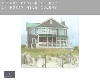 Appartementen te huur in  Forty Mile Colony