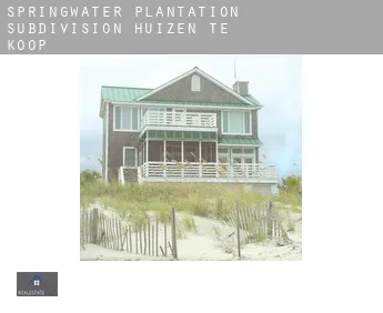 Springwater Plantation Subdivision  huizen te koop