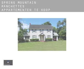 Spring Mountain Ranchettes  appartementen te koop