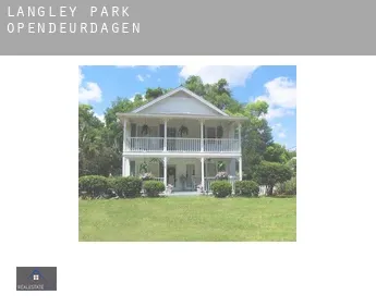 Langley Park  opendeurdagen