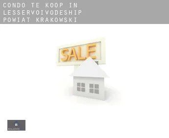 Condo te koop in  Powiat krakowski (Lesser Poland Voivodeship)
