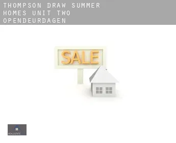 Thompson Draw Summer Homes Unit Two  opendeurdagen
