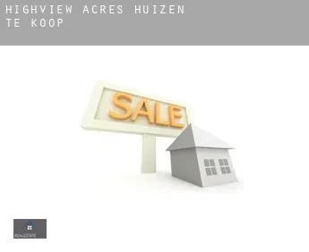 Highview Acres  huizen te koop