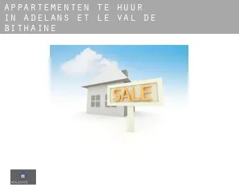 Appartementen te huur in  Adelans-et-le-Val-de-Bithaine