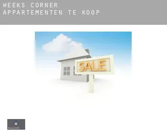 Weeks Corner  appartementen te koop