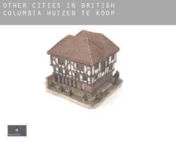 Other cities in British Columbia  huizen te koop