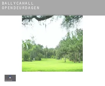 Ballycahall  opendeurdagen