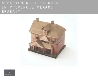 Appartementen te huur in  Provincie Vlaams-Brabant