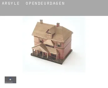 Argyle  opendeurdagen