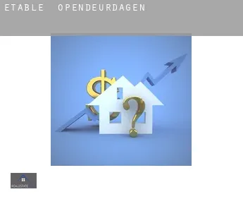 Étable  opendeurdagen