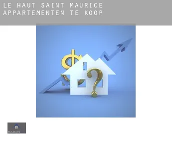 Le Haut-Saint-Maurice  appartementen te koop