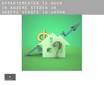 Appartementen te huur in  Andere steden in Andere Städte in Japan