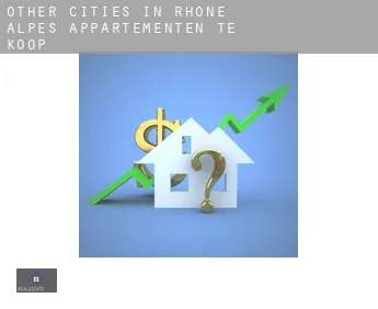 Other cities in Rhone-Alpes  appartementen te koop