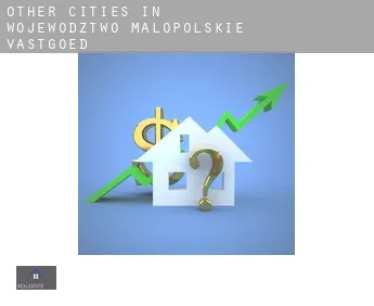 Other cities in Wojewodztwo Malopolskie  vastgoed