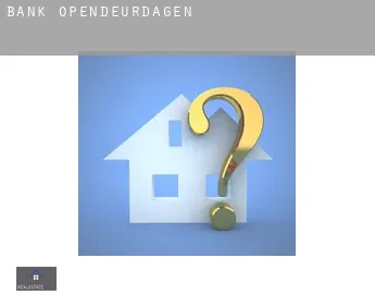 Bank  opendeurdagen