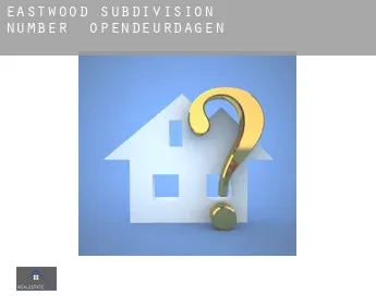 Eastwood Subdivision Number 4  opendeurdagen