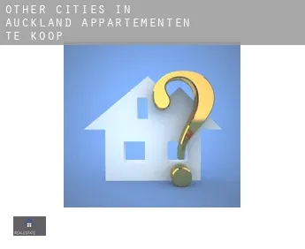 Other cities in Auckland  appartementen te koop