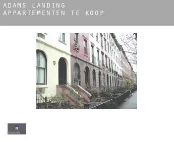 Adams Landing  appartementen te koop