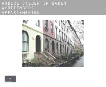 Andere steden in Baden-Württemberg  appartementen