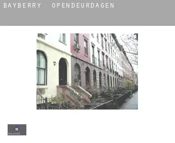 Bayberry  opendeurdagen