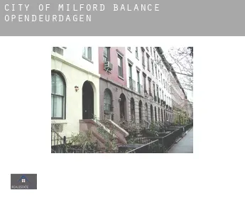 City of Milford (balance)  opendeurdagen