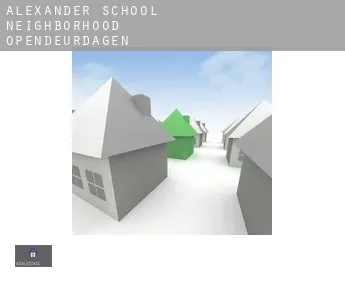 Alexander School Neighborhood  opendeurdagen