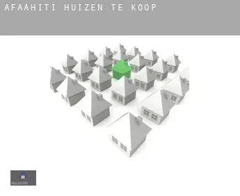 Afaahiti  huizen te koop