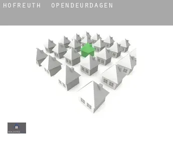 Hofreuth  opendeurdagen