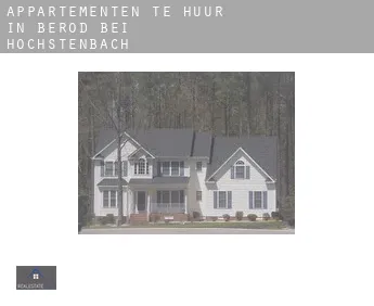 Appartementen te huur in  Berod bei Höchstenbach