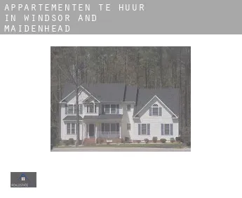 Appartementen te huur in  Windsor and Maidenhead